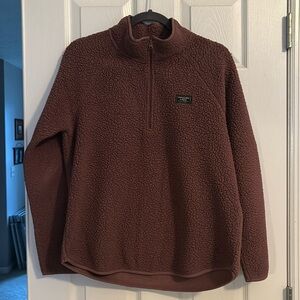 Abercrombie & Fitch women’s medium quarter zip fleece